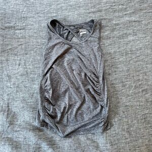 Old Navy Active maternity tank, gray XS